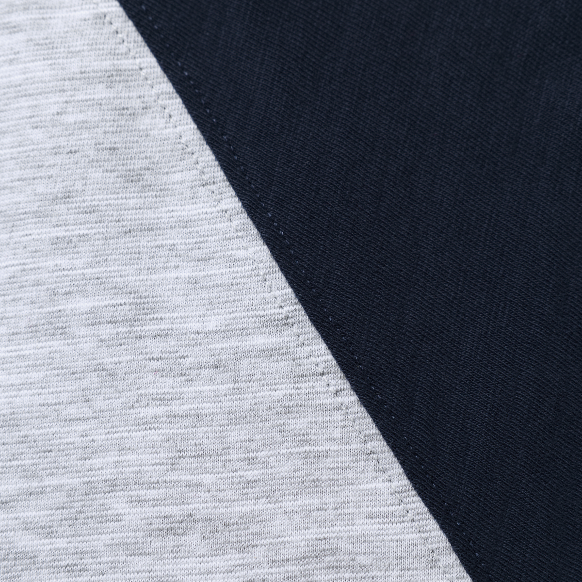 Slub Knit Hooded Raglan Long-Sleeve Top