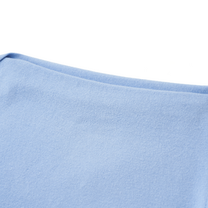 Brushed Off-Shoulder Long-Sleeve Top