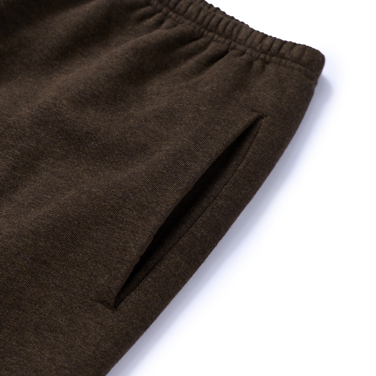 Seamless-Side Three-Quarter-Length Terry Sweatpants