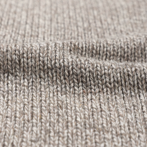Chunky Novelty-Yarn Fitted Zip-Up Sweater