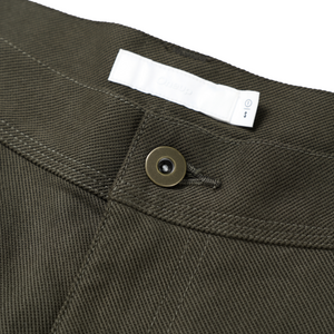 Cotton-Lyocell-Linen Twill Pleated Pants