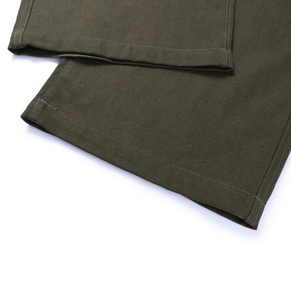 Cotton-Lyocell-Linen Twill Pleated Pants