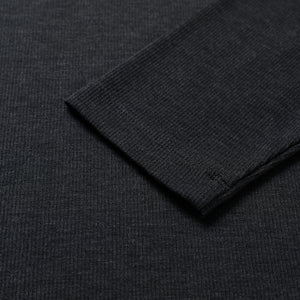 Fitted Ribbed Long-Sleeve Top with Lycra® Stretch