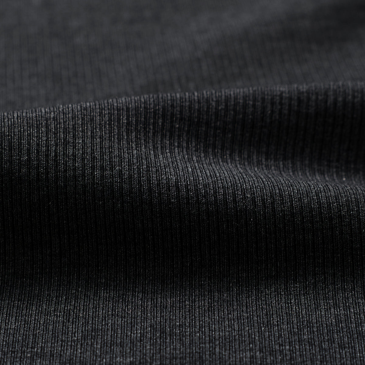 Fitted Ribbed Long-Sleeve Top with Lycra® Stretch