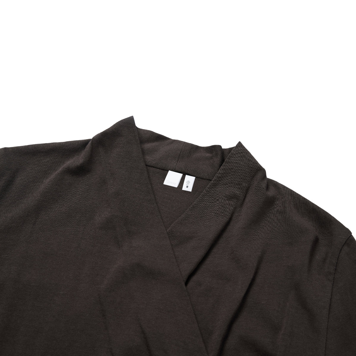 Ruched Wrap Long-Sleeve Top