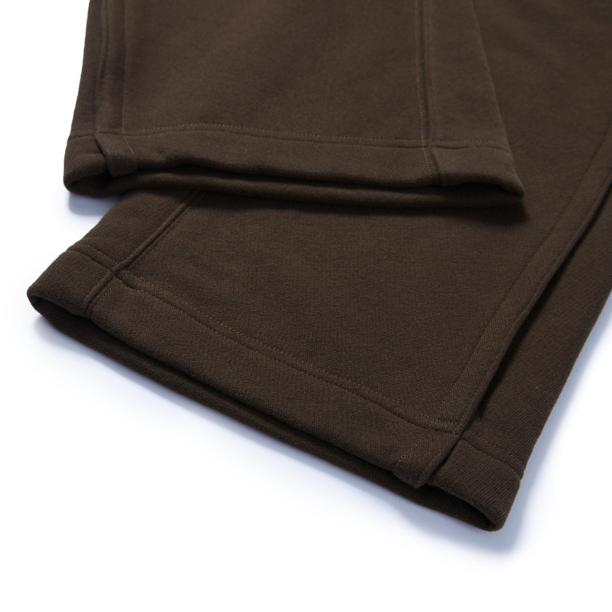Twisted Seam Curved-Leg Sweatpants