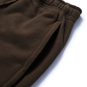 Twisted Seam Curved-Leg Sweatpants