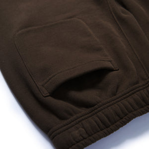 Twisted Seam Curved-Leg Sweatpants