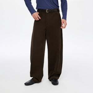 Corduroy High-Waisted Pants