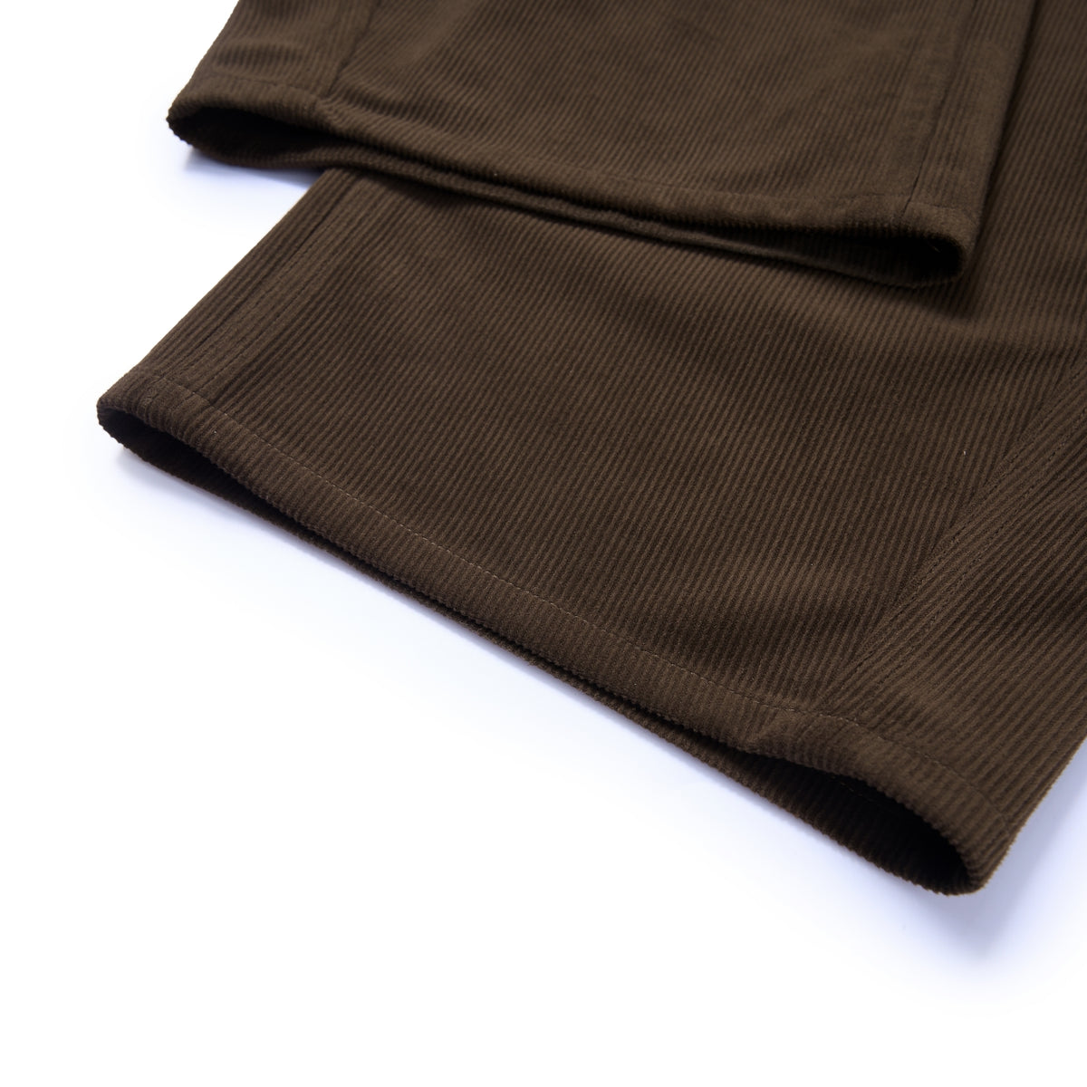 Corduroy High-Waisted Pants