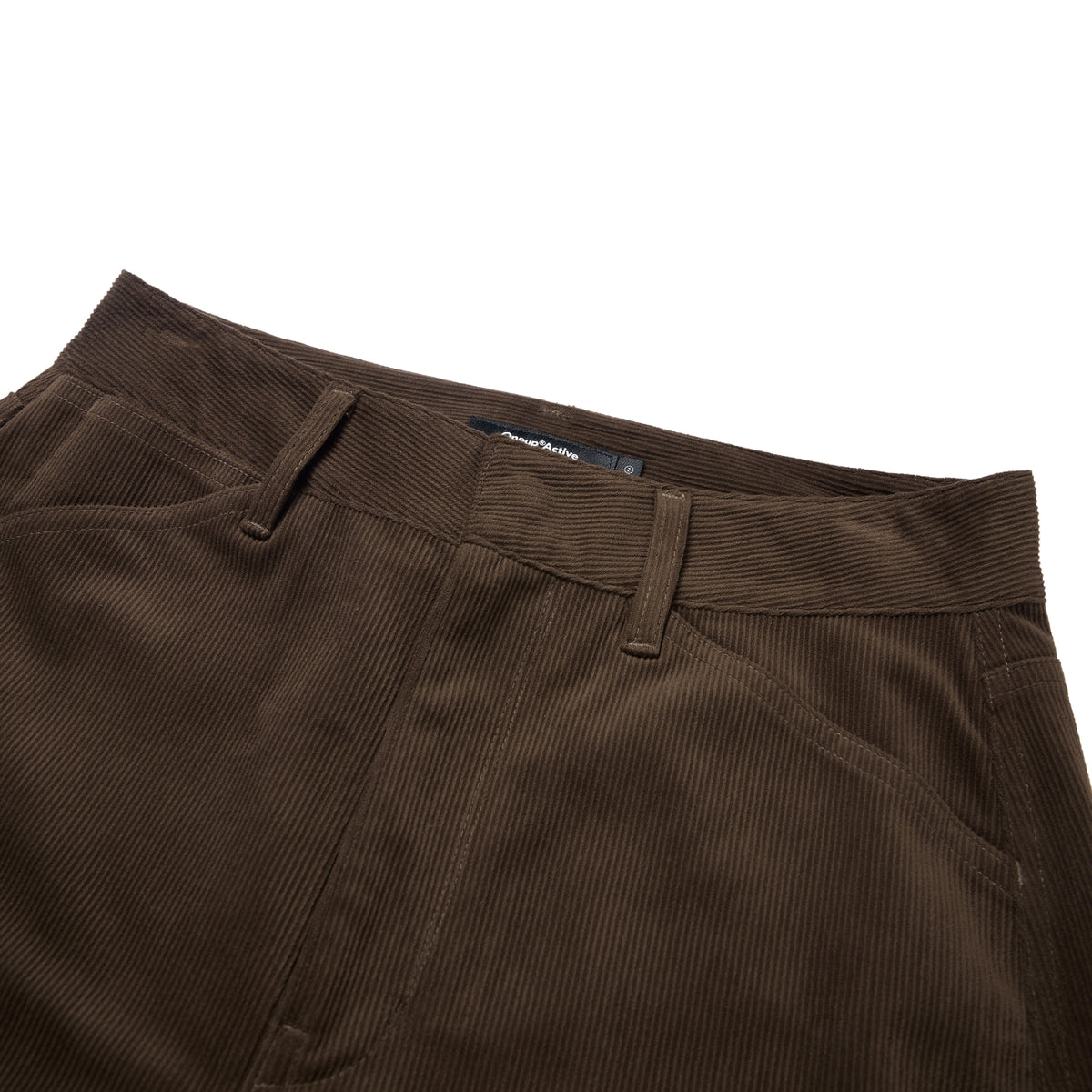 Corduroy High-Waisted Pants