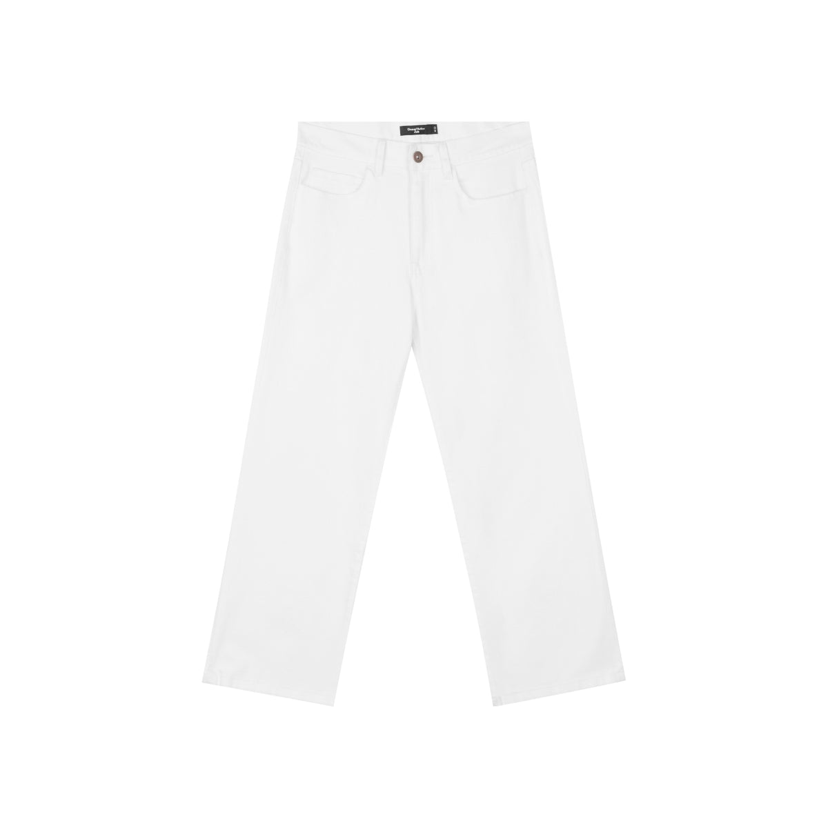 Slub Denim Cropped Jeans - Oneup
