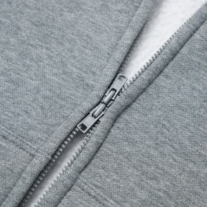 Cropped Fleece Quarter-Zip Stand-Collar Sweatshirt