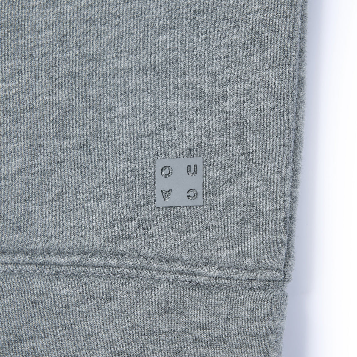 Cropped Fleece Quarter-Zip Stand-Collar Sweatshirt