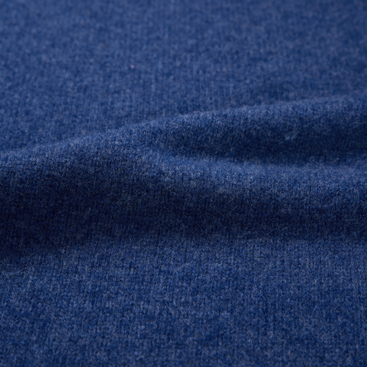 100% Wool Rolled-Edge Crew-Neck Sweater
