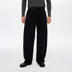 Corduroy High-Waisted Pants