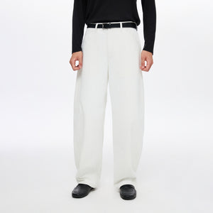 Corduroy High-Waisted Pants