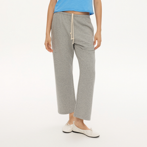 Seamless-Side Three-Quarter-Length Terry Sweatpants