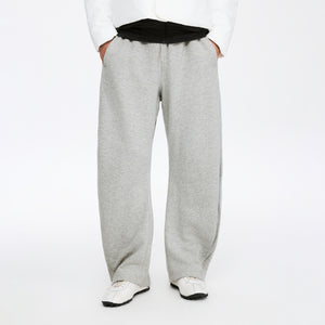 Twisted Seam Curved-Leg Sweatpants