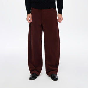 Corduroy High-Waisted Pants