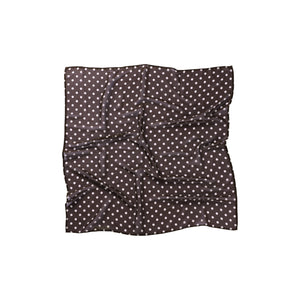 Polka Dot Silk Scarf