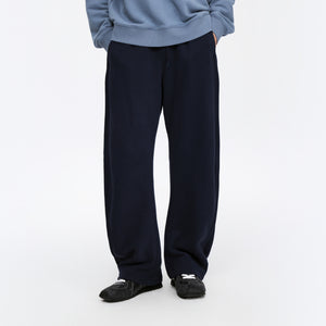 Twisted Seam Curved-Leg Sweatpants
