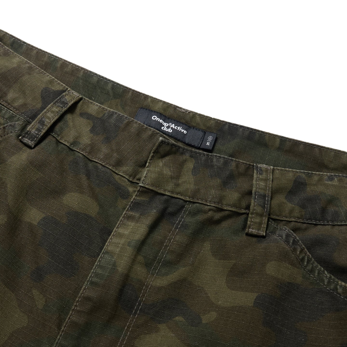 Camo Wide-Leg Pants