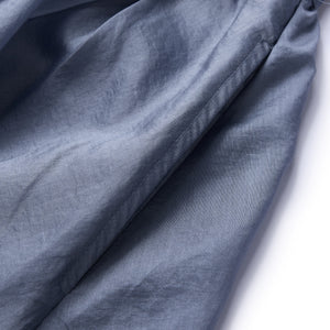 Lightweight Tencel Pleated A-Line Skirt