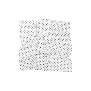 Polka Dot Silk Scarf