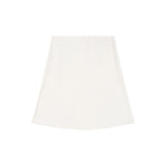Linen Satin A-Line Skirt
