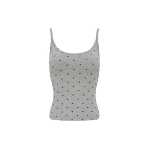 Polka Dot Cami Top with Removable Pads
