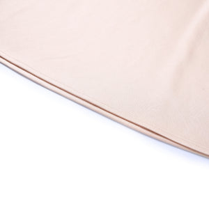 Linen Satin A-Line Skirt