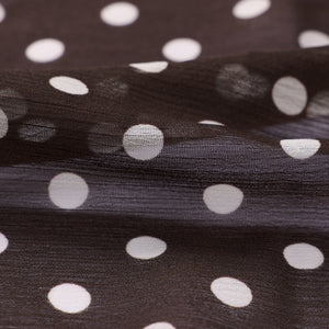 Polka Dot Silk Scarf