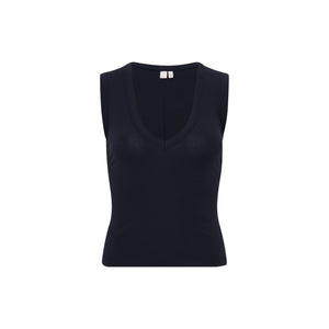 Stretch V-Neck Tank Top
