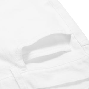 Slub Denim Cropped Jeans - Oneup