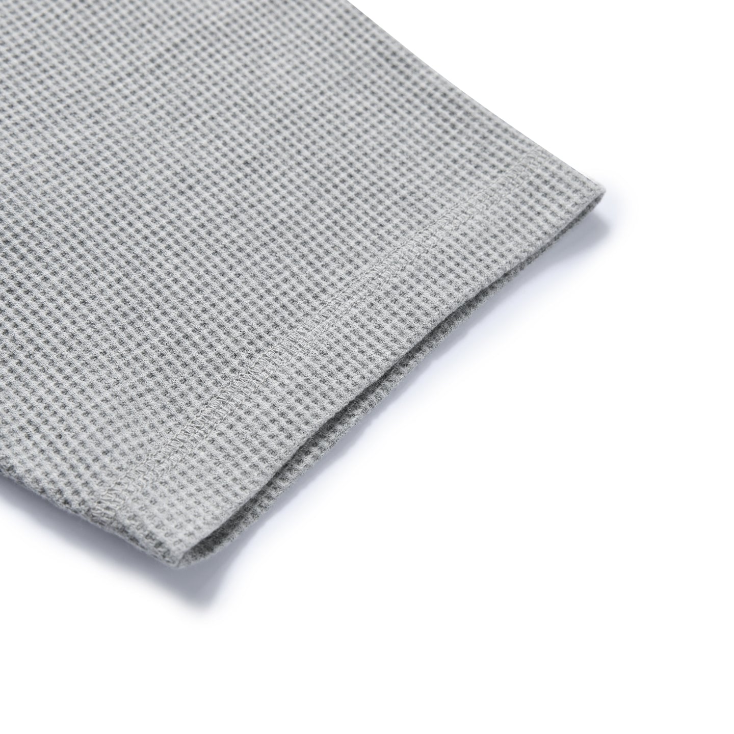Waffle Knit Henley Tee