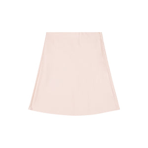 Linen Satin A-Line Skirt