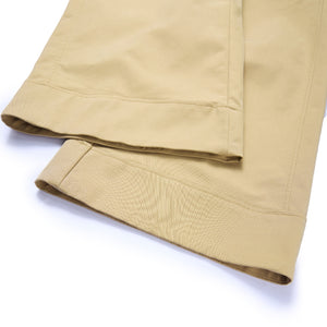 Cuffed Wide-Leg Cropped Trousers