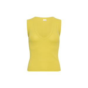 Stretch V-Neck Tank Top