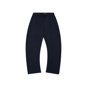 Twisted Seam Curved-Leg Sweatpants