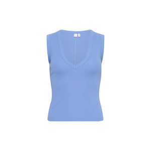 Stretch V-Neck Tank Top