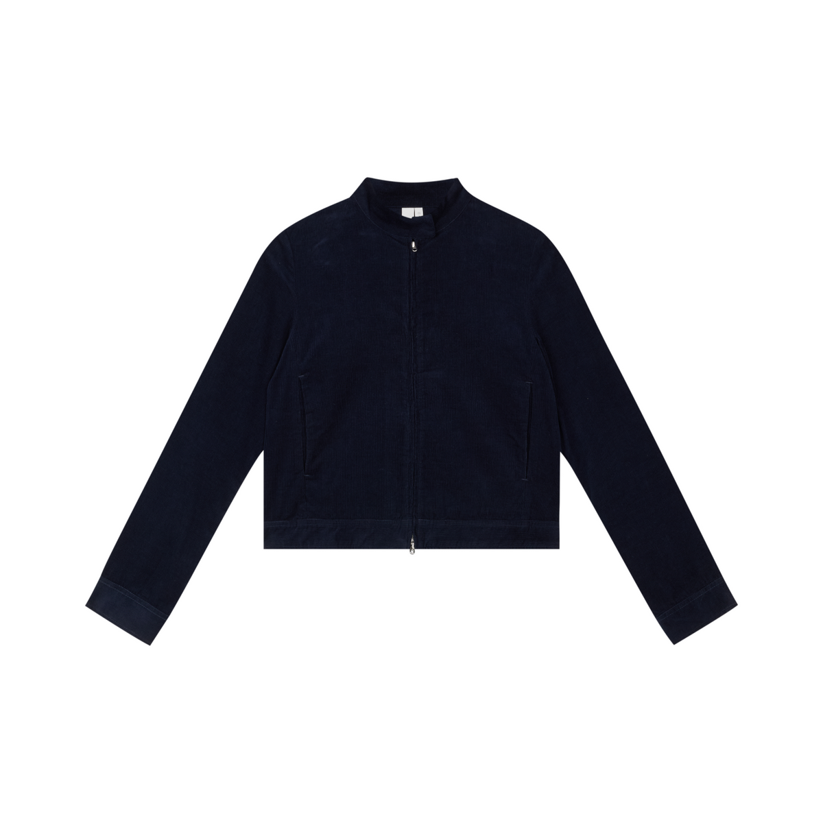 Fine Corduroy Zip-Up Jacket