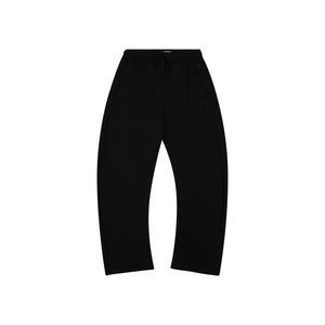 Twisted Seam Curved-Leg Sweatpants