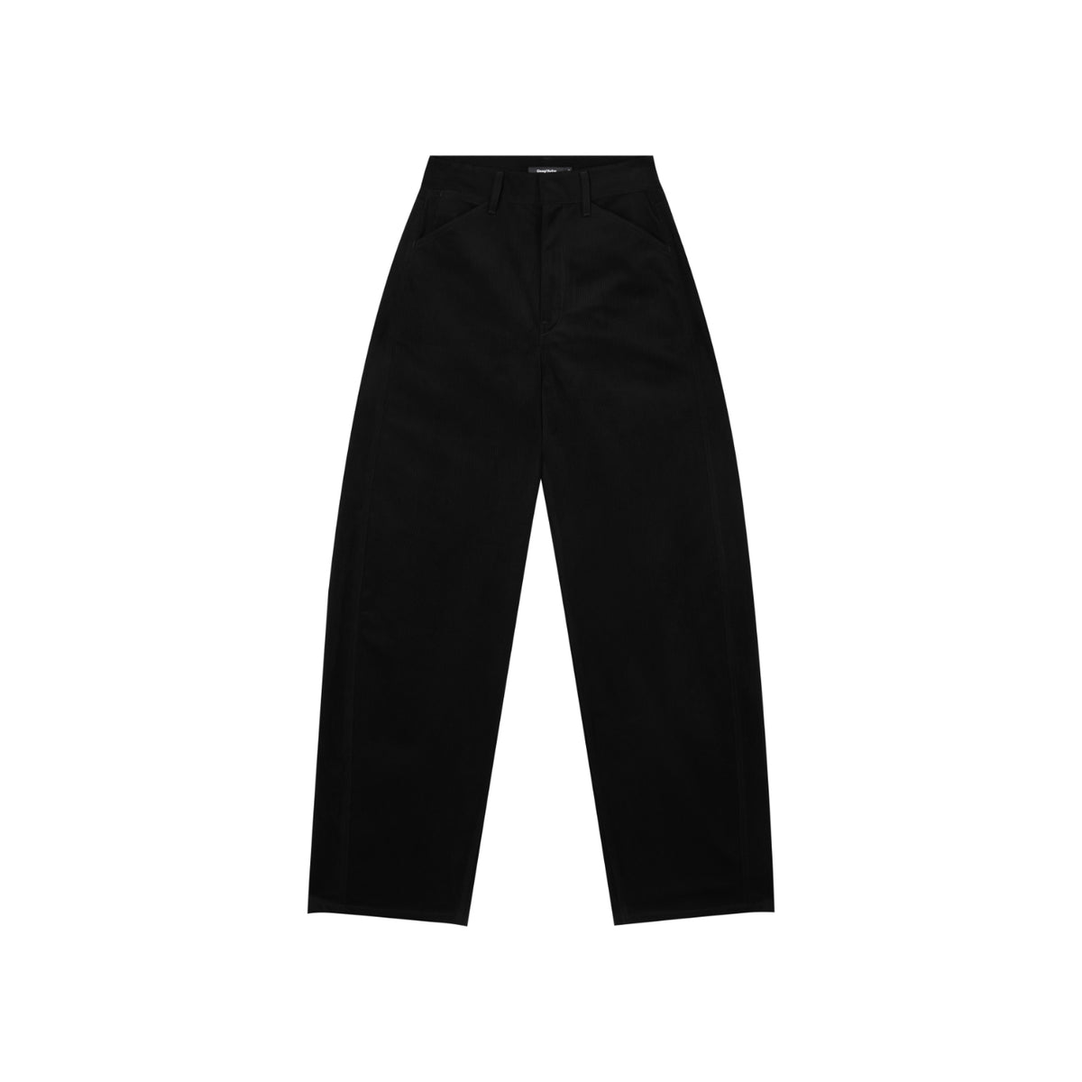 Corduroy High-Waisted Pants