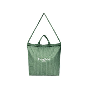 Large Plaid Water-Resistant Tote Bag