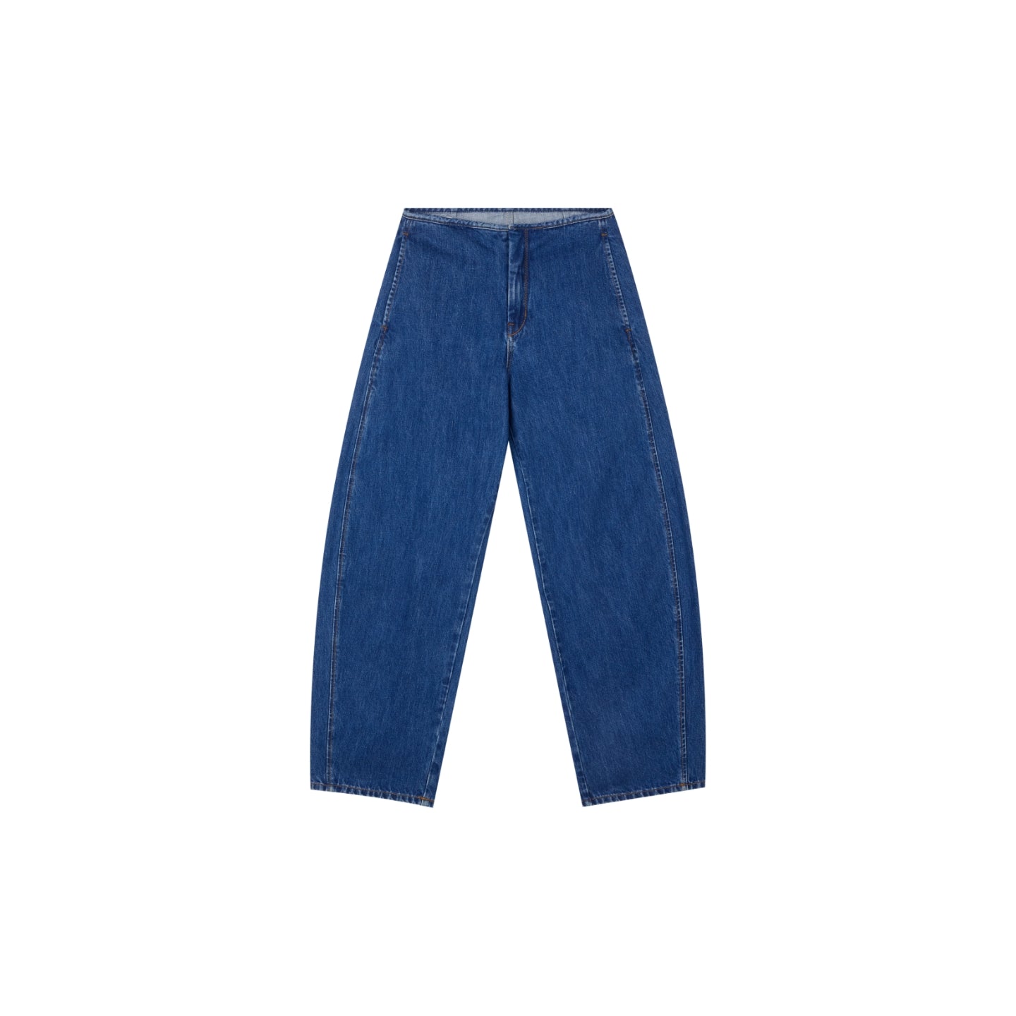 Vintage Blue Waistband-Free Banana Jeans