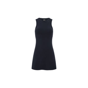 クルーネックタンクトップワンピース(ブラパッド付き)