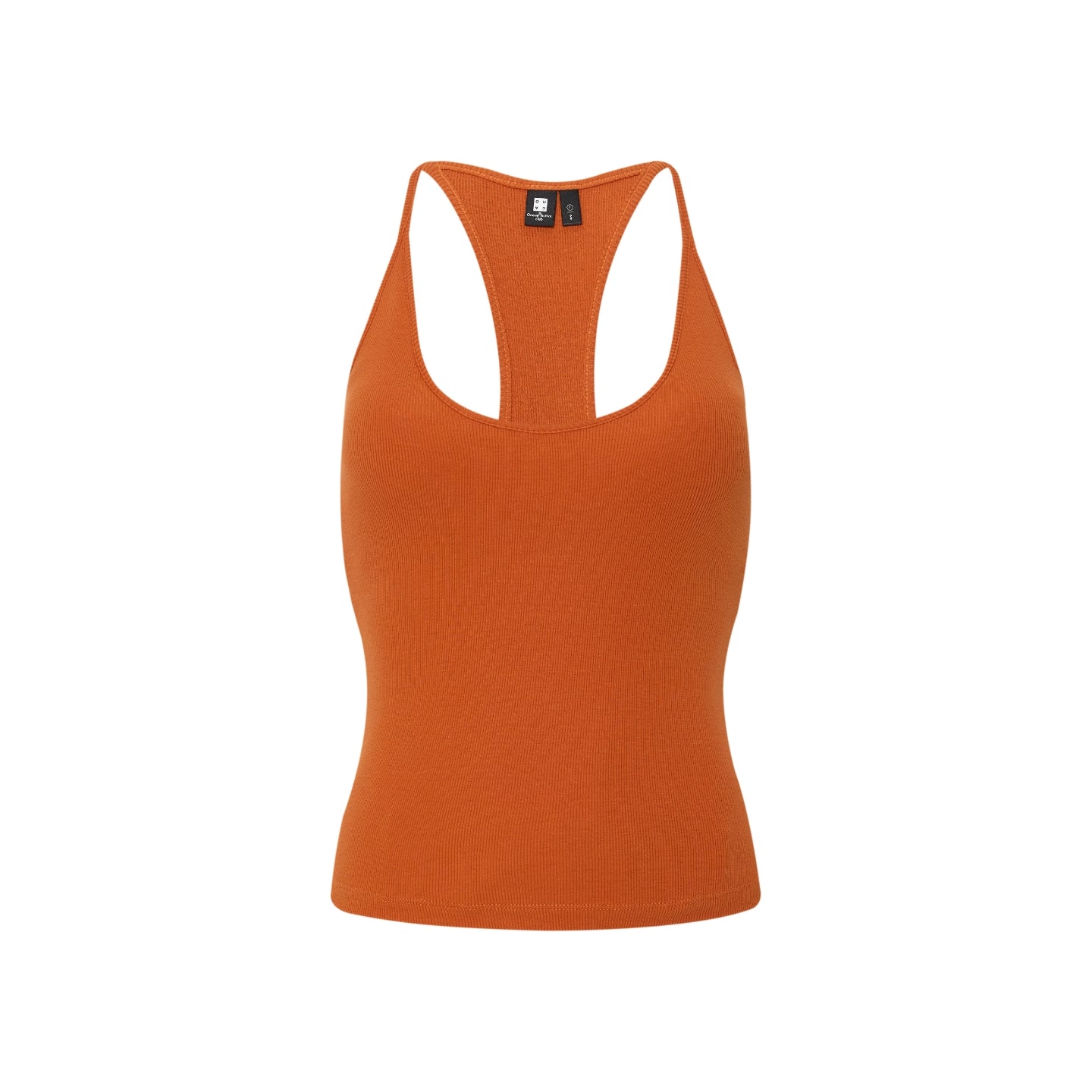 Stretch Halter Tank Top With Removable Pads