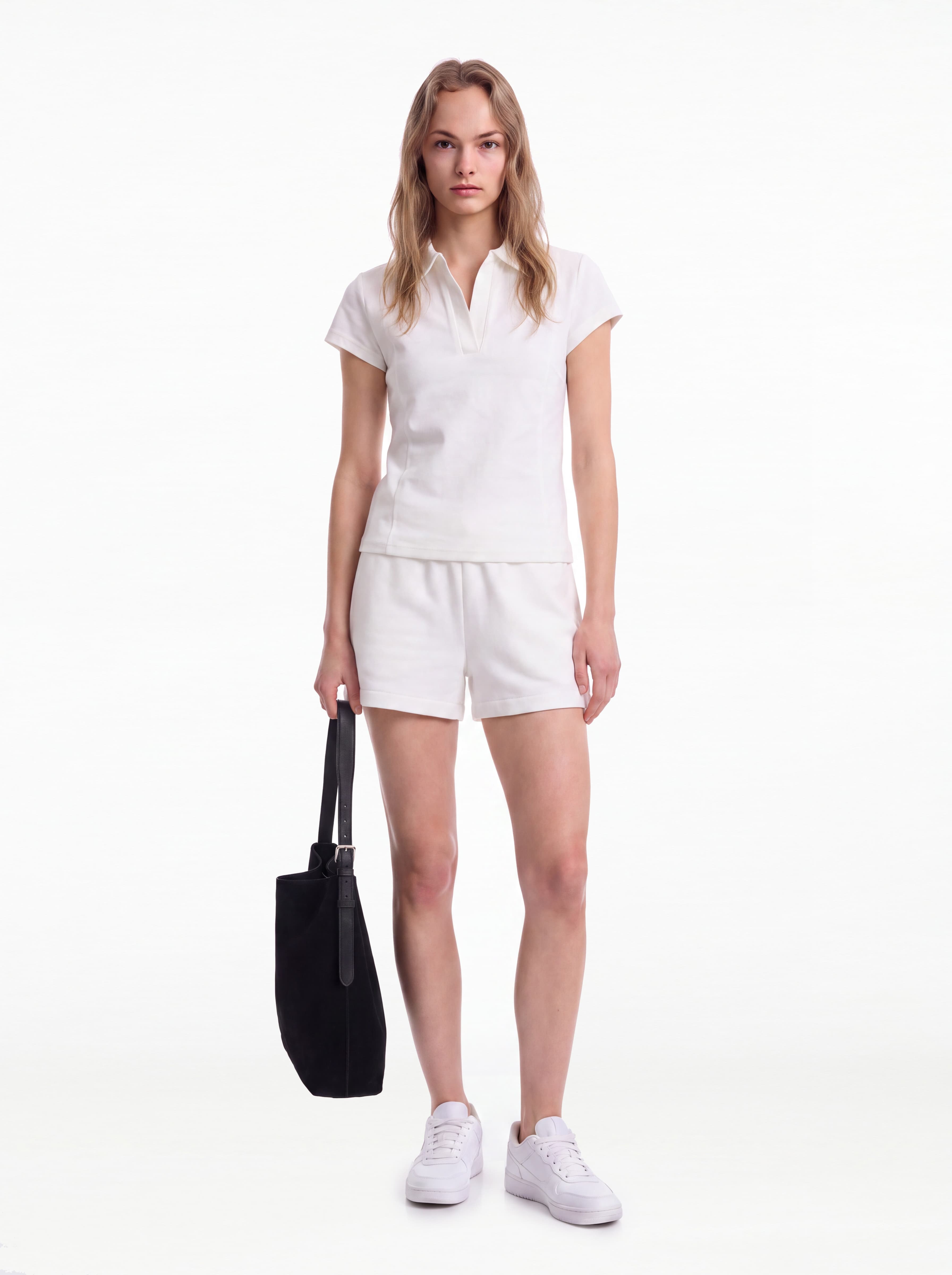 Terry Cloth Slim Fit T-Shirt