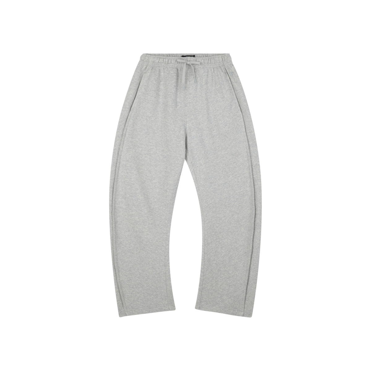 Twisted Seam Curved-Leg Sweatpants
